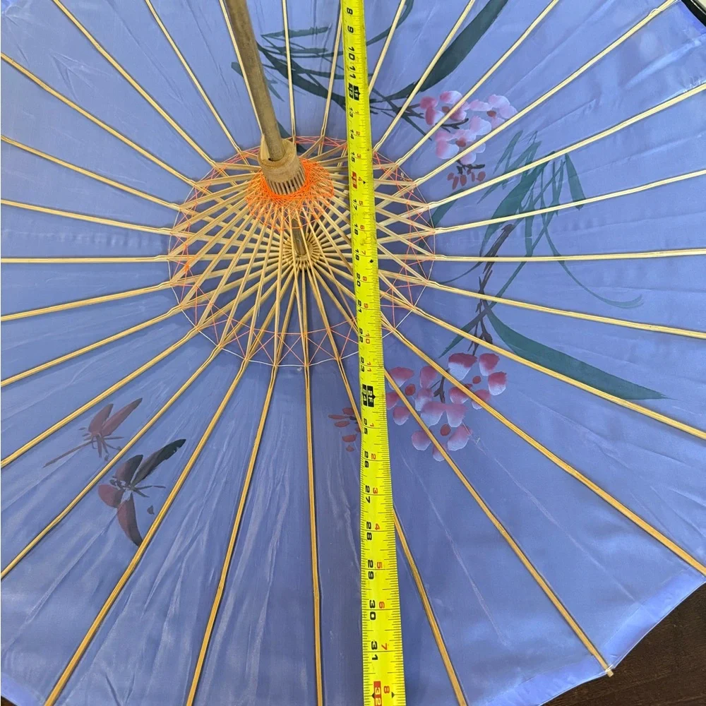 Nice Floral Decorative Japanese Photoshoot Sun Umbrellas - Multicolor Set of 10.